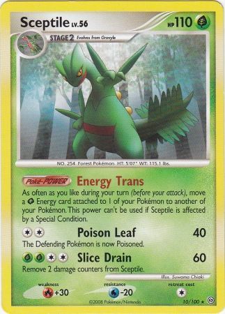 Sceptile - 10/100 - Rare - Theme Deck Exclusive available at 401 Games Canada