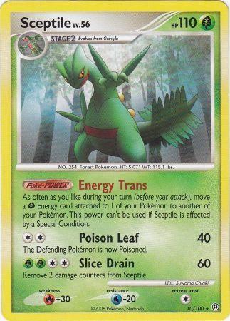 Sceptile - 10/100 - Rare - Theme Deck Exclusive available at 401 Games Canada