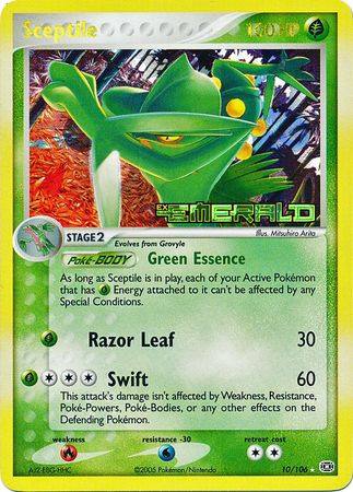 Sceptile - 10/106 - Holo Rare - Reverse Holo available at 401 Games Canada