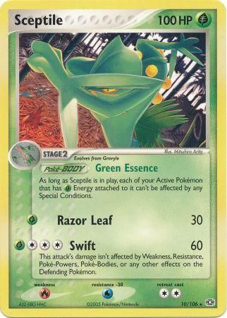 Sceptile - 10/106 - Rare - Theme Deck Exclusive available at 401 Games Canada