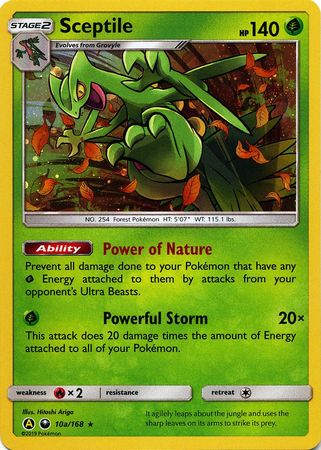 Sceptile - 10a/168 - Alternate Art - Holo Promo available at 401 Games Canada