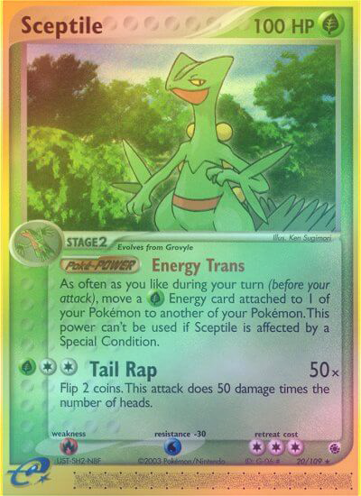 Sceptile - 20/109 - Rare - Reverse Holo available at 401 Games Canada