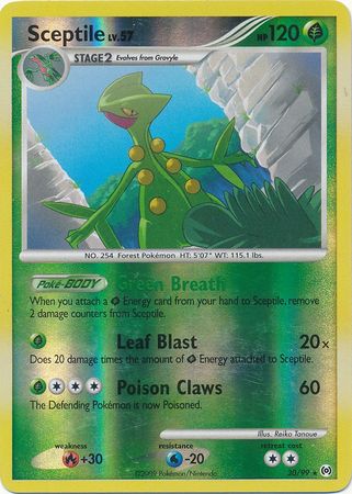 Sceptile - 30/99 - Rare - Reverse Holo available at 401 Games Canada