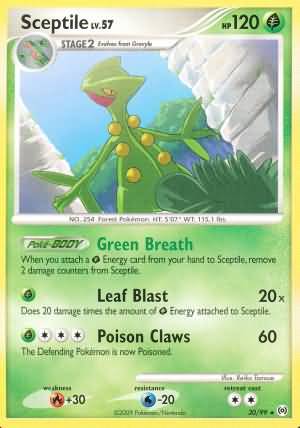 Sceptile - 30/99 - Rare available at 401 Games Canada