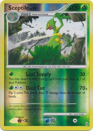 Sceptile - 31/99- Rare - Reverse Holo available at 401 Games Canada