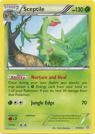 Sceptile - 8/160 - Rare available at 401 Games Canada