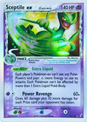 Sceptile ex - 96/100 - Ultra Rare available at 401 Games Canada