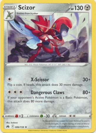 Scizor - 086/159 - Rare available at 401 Games Canada