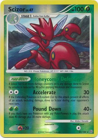 Scizor - 25/100 - Rare - Reverse Holo available at 401 Games Canada