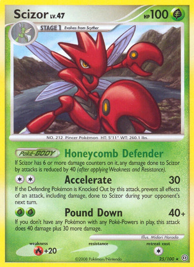 Scizor - 25/100 - Rare available at 401 Games Canada