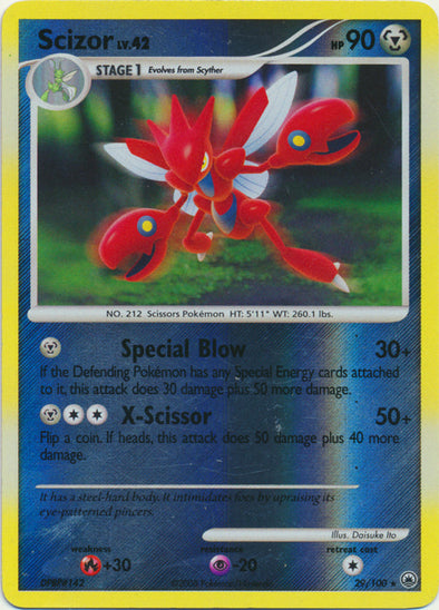 Scizor - 29/100 - Rare - Reverse Holo available at 401 Games Canada