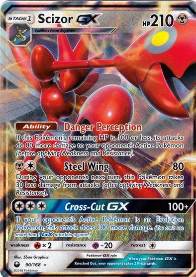 Scizor GX - 90/168 - Ultra Rare available at 401 Games Canada