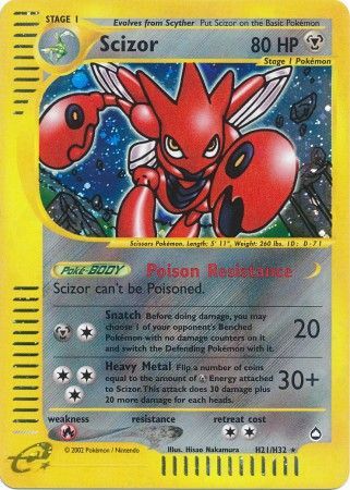 Scizor - H21/H32 - Holo available at 401 Games Canada