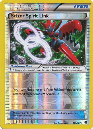 Scizor Spirit Link - 111/122 - Uncommon - Reverse Holo available at 401 Games Canada