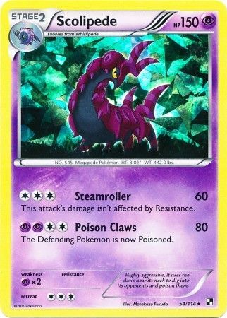 Scolipede - 54/114 - Shattered Holo Promo available at 401 Games Canada