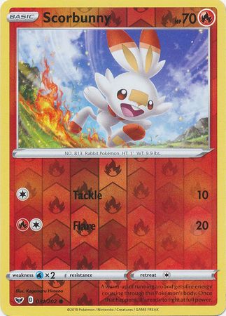 Scorbunny - 031/202 - Common - Reverse Holo available at 401 Games Canada