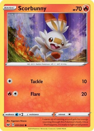 Scorbunny - 031/202 - Holo Promo available at 401 Games Canada