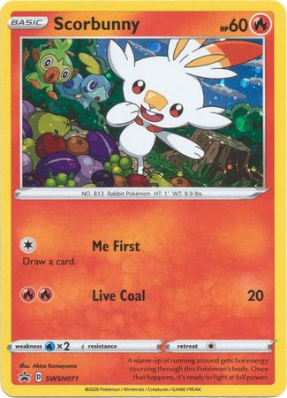 Scorbunny - SWSH071 - Holo Promo available at 401 Games Canada