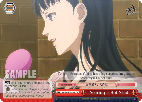 Scoring a Hot Stud - P4/EN-S01-069 - Climax Rare available at 401 Games Canada