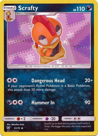 Scrafty - 51/73 - Uncommon available at 401 Games Canada