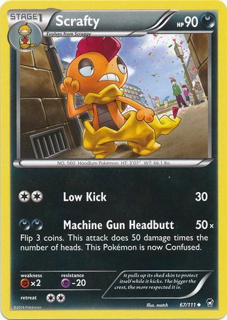 Scrafty - 67/111 - Uncommon available at 401 Games Canada