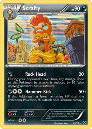 Scrafty - 74/99 - Holo Rare available at 401 Games Canada