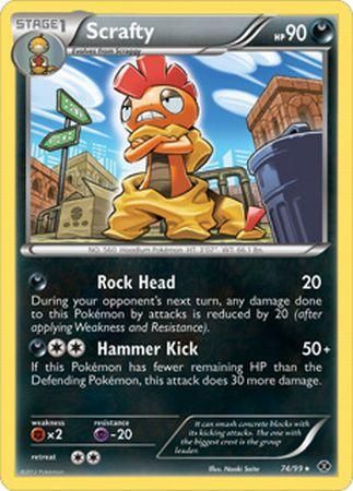 Scrafty - 74/99 - Rare - Theme Deck Exclusive available at 401 Games Canada