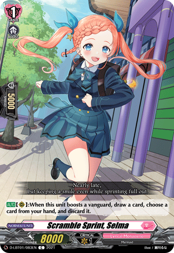 Scramble Sprint, Selma - D-LBT01/083 - Common available at 401 Games Canada
