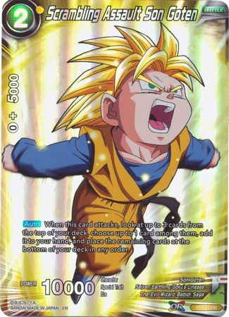 Scrambling Assault Son Goten - P-062 - Uncommon (Reprint) (Foil) available at 401 Games Canada