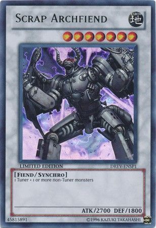 Scrap Archfiend - DREV-ENSP1 - Ultra Rare - Limited Edition available at 401 Games Canada