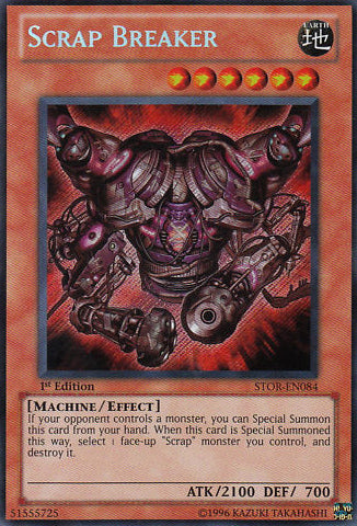 Scrap Breaker - STOR-EN084 - Secret Rare - 1st Edition available at 401 Games Canada