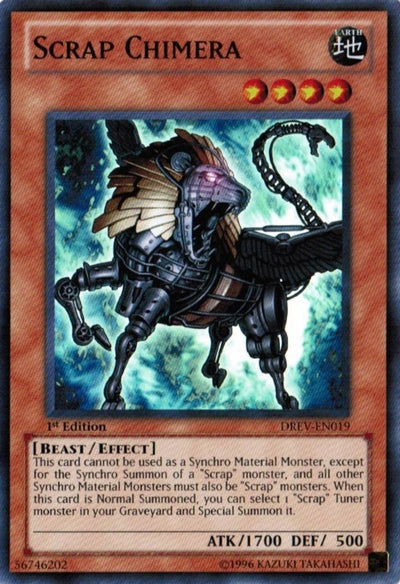 Scrap Chimera - DREV-EN019 - Super Rare - 1st Edition available at 401 Games Canada