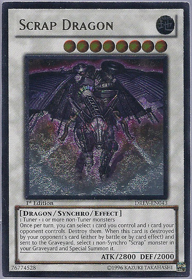 Scrap Dragon - DREV-EN043 - Ultimate Rare - 1st Edition available at 401 Games Canada