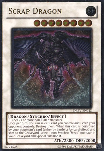 Scrap Dragon - DREV-EN043 - Ultimate Rare - Unlimited available at 401 Games Canada