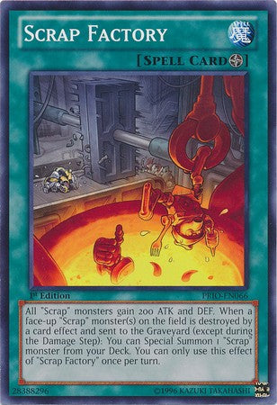 Scrap Factory - PRIO-EN066 - Common - 1st Edition available at 401 Games Canada