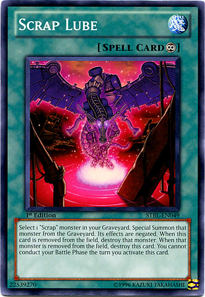 Scrap Lube - STBL-EN049 - Common - 1st Edition available at 401 Games Canada