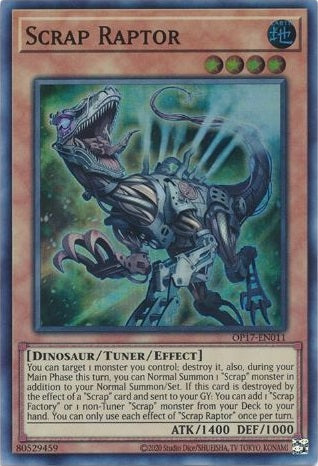 Scrap Raptor - OP17-EN011 - Super Rare available at 401 Games Canada