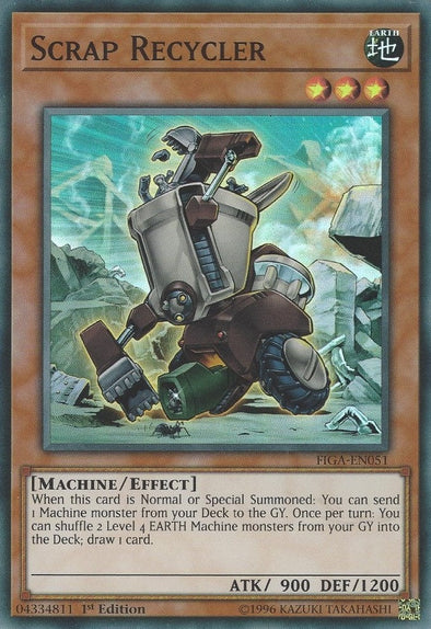 Scrap Recycler - FIGA-EN051 - Super Rare - 1st Edition available at 401 Games Canada