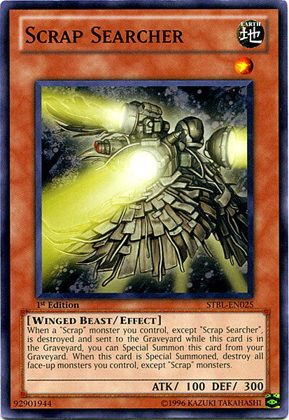 Scrap Searcher - STBL-EN025 - Common - 1st Edition available at 401 Games Canada