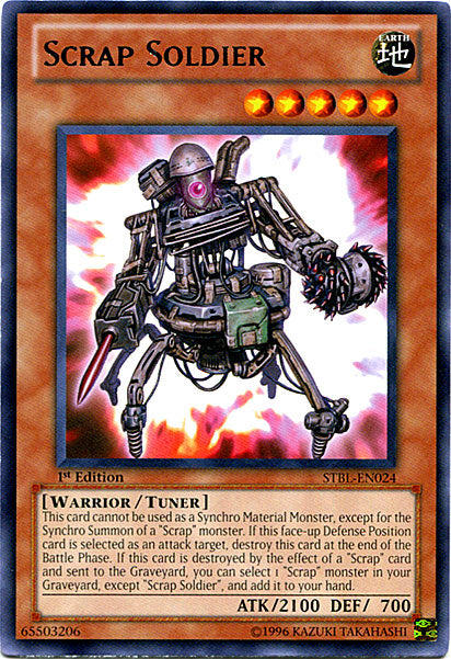 Scrap Soldier - STBL-EN024 - Rare - 1st Edition available at 401 Games Canada