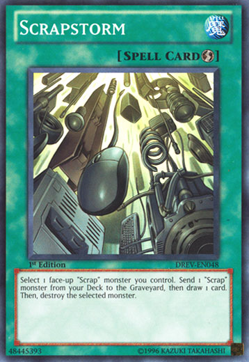 Scrapstorm - DREV-EN048 - Super Rare - 1st Edition available at 401 Games Canada