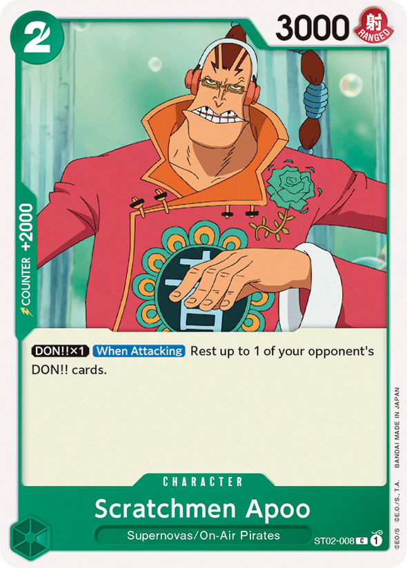 Scratchmen Apoo (Revision Pack 2023) - ST02-008 - Common available at 401 Games Canada