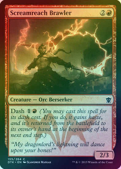 Screamreach Brawler (Foil) (DTK) available at 401 Games Canada