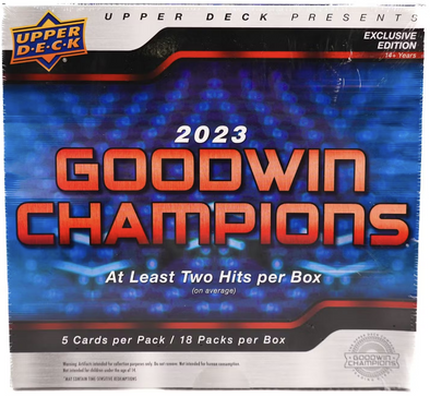 2023 Upper Deck Goodwin Champions CDD Exclusive Edition Hobby Box