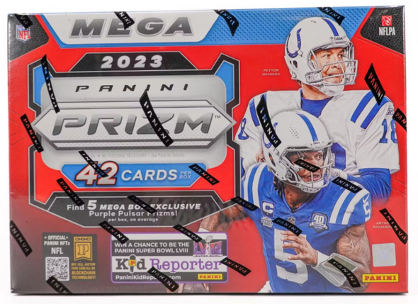 2023 Panini Prizm Football Hobby Mega Box