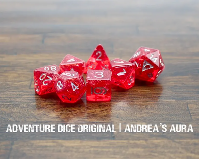 Adventure Dice - 7 Piece Set - Andrea's Aura