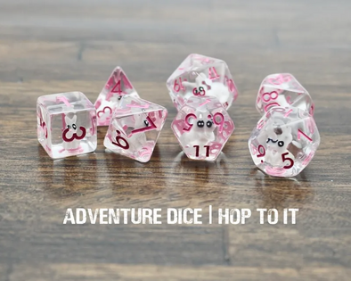 Adventure Dice - 7 Piece Set - Hop To It