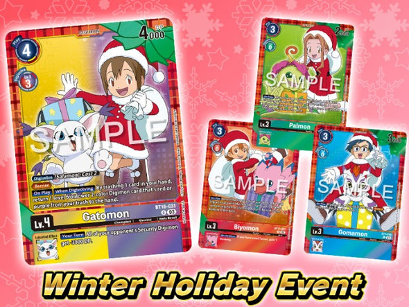 Downtown Events - Digimon - Winter Holiday Event 2024