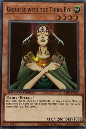 Goddess with the Third Eye - STP5-EN006 - Super Rare