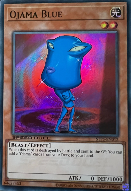 Ojama Blue - STP5-EN012 - Super Rare